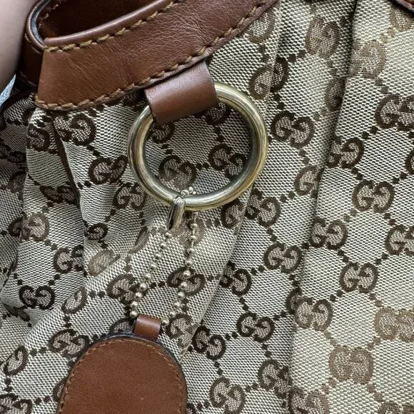 Gucci Sukey Leather Shoulder Bag 499-060625